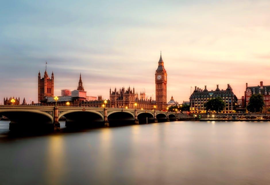 Capturing London's ‍Iconic ​Landmarks in Crystal-Clear 4K Quality