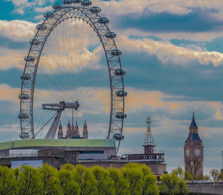 -⁣ Unveiling the Magnificence of the London Eye: ​A Detailed Look⁣ at the ⁣Iconic Ferris Wheel